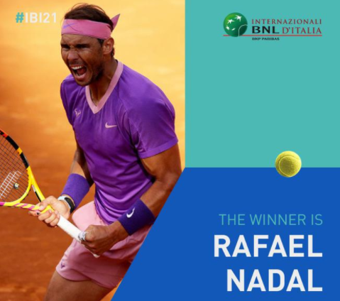  纳达尔红土封王，法网十冠创历史