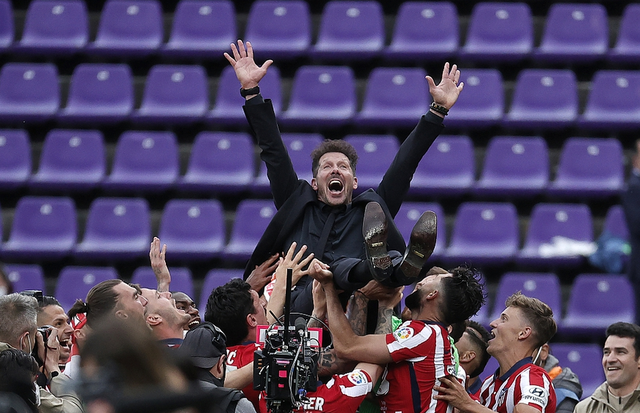  马德里竞技力压皇马巴萨夺得西甲联赛冠军宝座